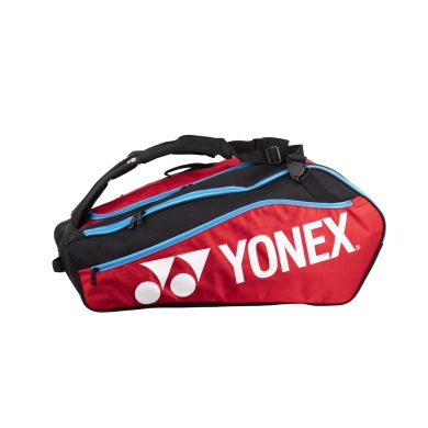 Torba na rakiety Yonex Club Line (torba na rakiety, 3 główne komory) #23 czerwony 12-szt.